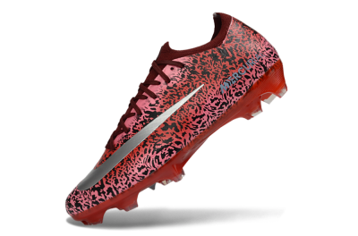 Unisex Nike Air Zoom Mercurial Vapor 16 Elite FG Firm Ground Low-Tops Football Boots - Red/Crimson Glow/Black Graphite