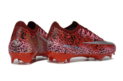 Unisex Nike Air Zoom Mercurial Vapor 16 Elite FG Firm Ground Low-Tops Football Boots - Red/Crimson Glow/Black Graphite