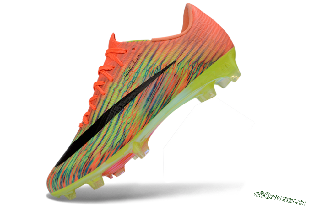 Men's Nike Air Zoom Mercurial Superfly 11 FG Firm Ground Low-Tops Football Boots - Orange/Vibrant Citrus/Electric Lime 5