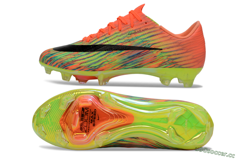 Men's Nike Air Zoom Mercurial Superfly 11 FG Firm Ground Low-Tops Football Boots - Orange/Vibrant Citrus/Electric Lime 1