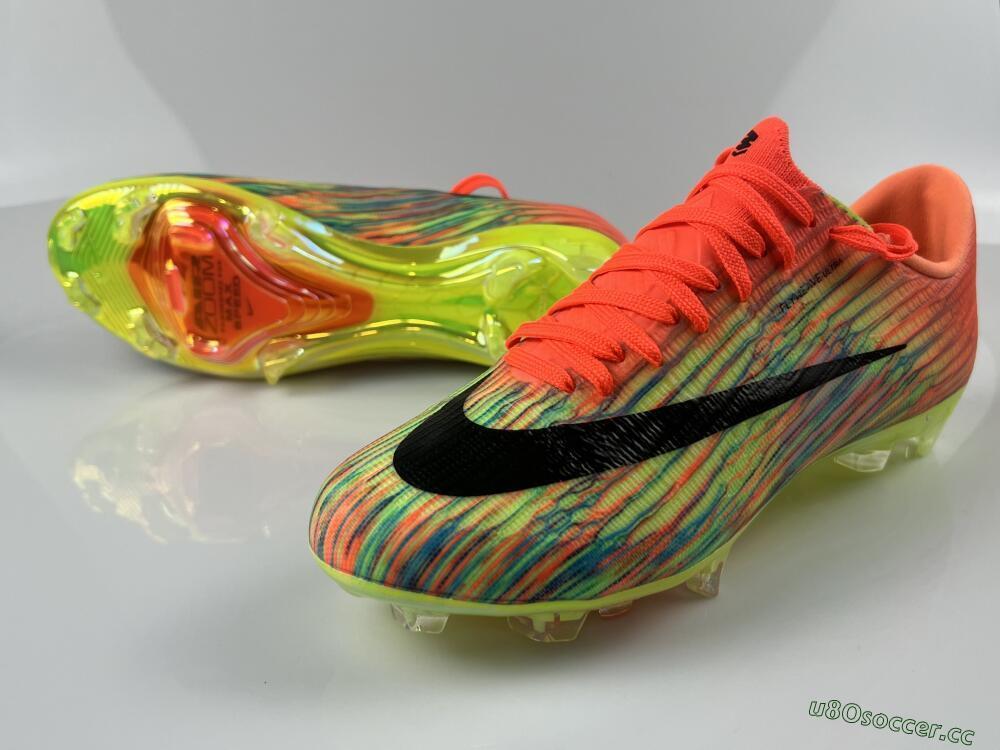 Men's Nike Air Zoom Mercurial Superfly 11 FG Firm Ground Low-Tops Football Boots - Orange/Vibrant Citrus/Electric Lime