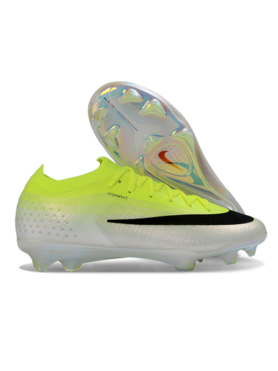 Men's Nike Air Zoom Mercurial Vapor 17 Elite FG Firm Ground Low-Tops Football Boots - Yellow/Neon Yellow/Black