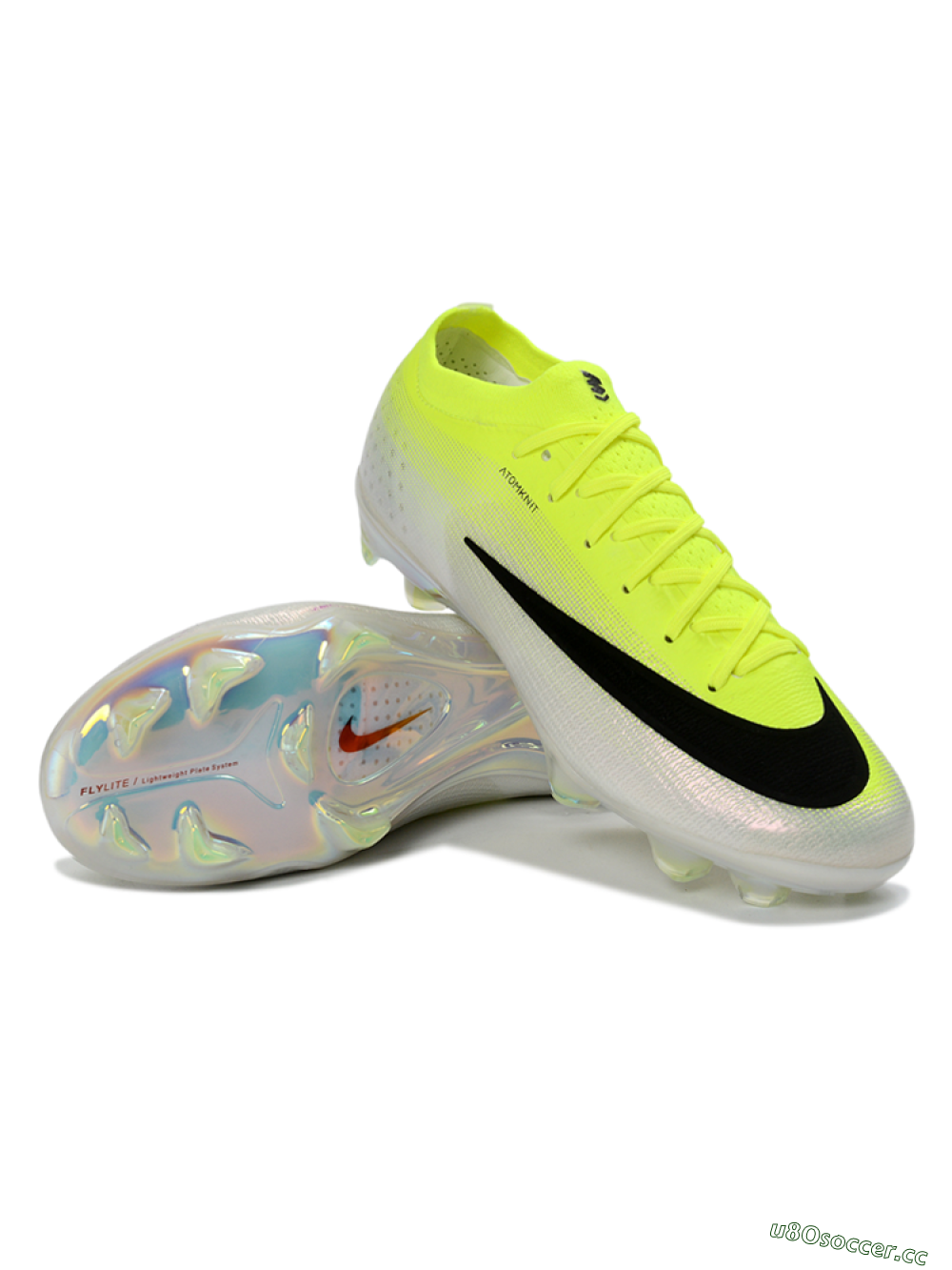Men's Nike Air Zoom Mercurial Vapor 17 Elite FG Firm Ground Low-Tops Football Boots - Yellow/Neon Yellow/Black 3