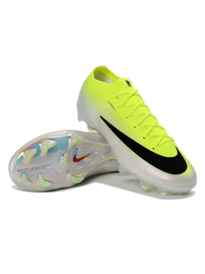 Men's Nike Air Zoom Mercurial Vapor 17 Elite FG Firm Ground Low-Tops Football Boots - Yellow/Neon Yellow/Black