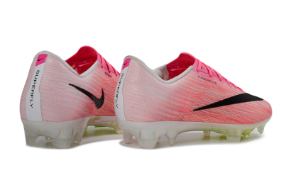 Unisex Nike Air Zoom Mercurial Superfly 11 FG Firm Ground Low-Tops Football Boots - Pink/Vibrant Pink/Black