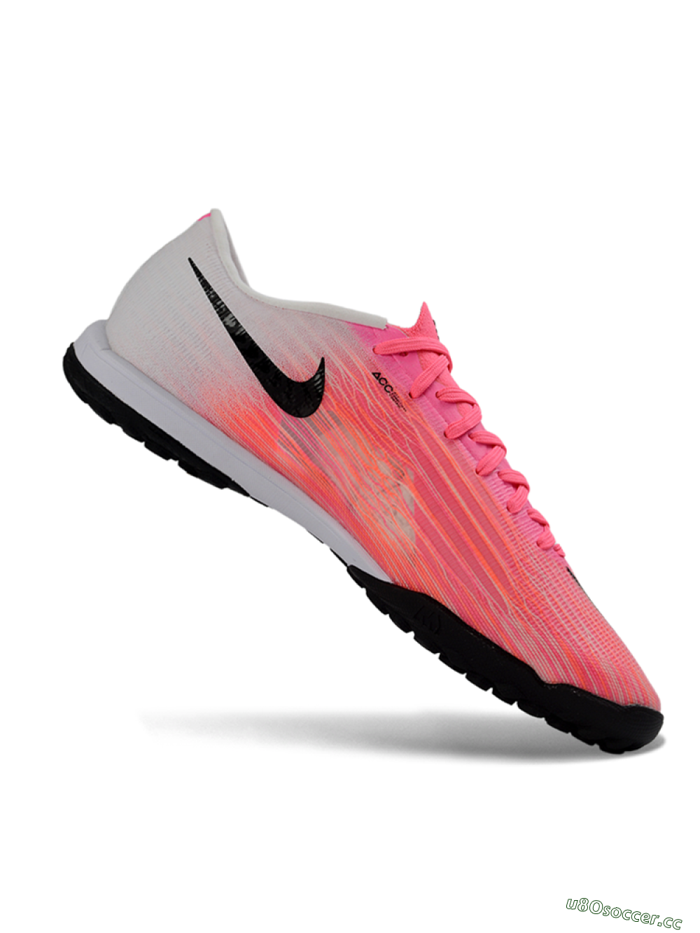 Men's Nike Air Zoom Mercurial Superfly 11 TF Artificial Turf Low-Tops Football Shoes - Pink/Electric Pink/Dark Black 4