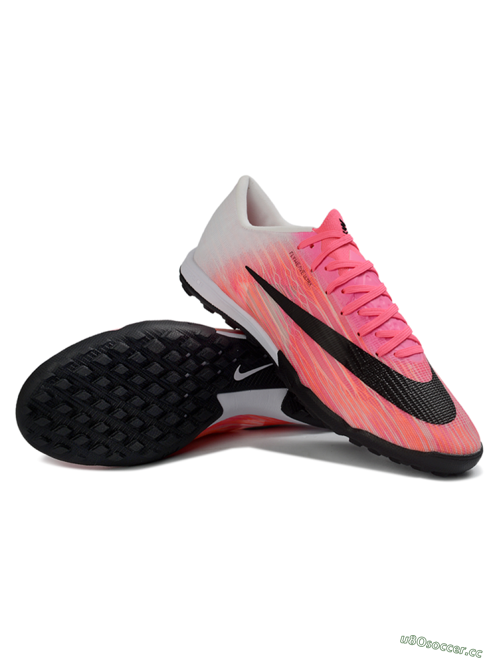 Men's Nike Air Zoom Mercurial Superfly 11 TF Artificial Turf Low-Tops Football Shoes - Pink/Electric Pink/Dark Black 3