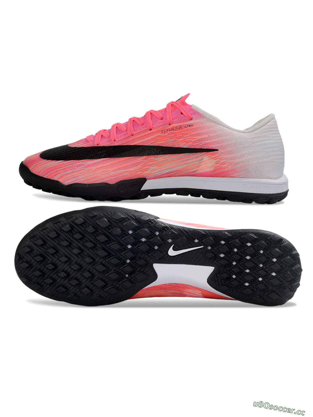 Men's Nike Air Zoom Mercurial Superfly 11 TF Artificial Turf Low-Tops Football Shoes - Pink/Electric Pink/Dark Black 1