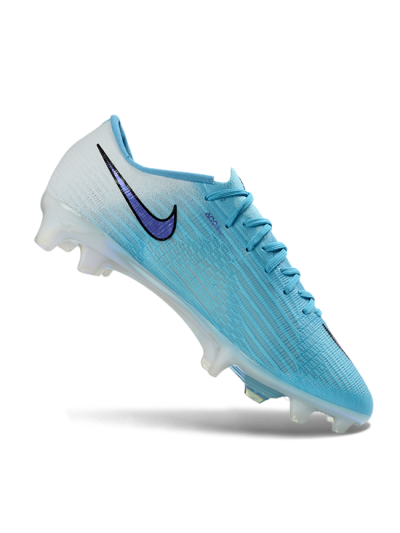 Men's Nike Air Zoom Mercurial Superfly 11 FG Firm Ground Low-Tops Football Boots - Blue/Iridescent Blue/Deep Purple