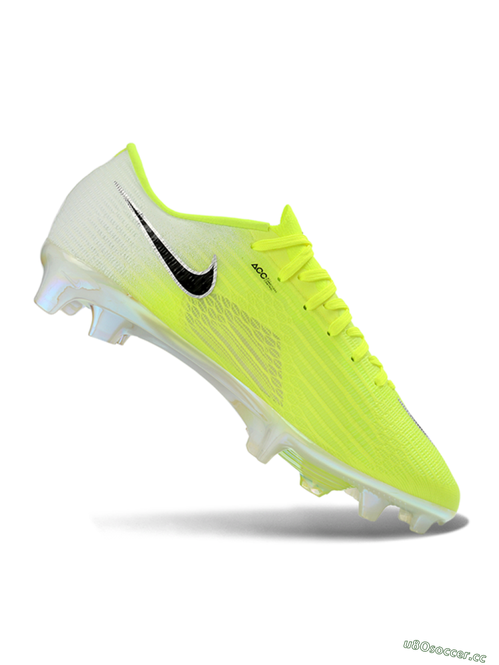 Men's Nike Air Zoom Mercurial Superfly 11 FG Firm Ground Low-Tops Football Boots - Yellow/Electric Lime/Sleek Black 4
