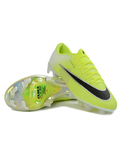 Men's Nike Air Zoom Mercurial Superfly 11 FG Firm Ground Low-Tops Football Boots - Yellow/Electric Lime/Sleek Black
