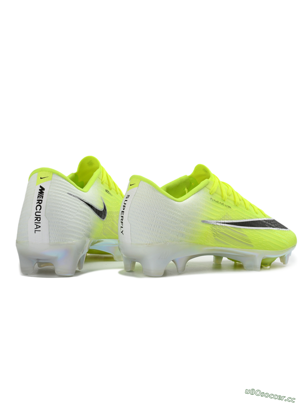 Men's Nike Air Zoom Mercurial Superfly 11 FG Firm Ground Low-Tops Football Boots - Yellow/Electric Lime/Sleek Black 6