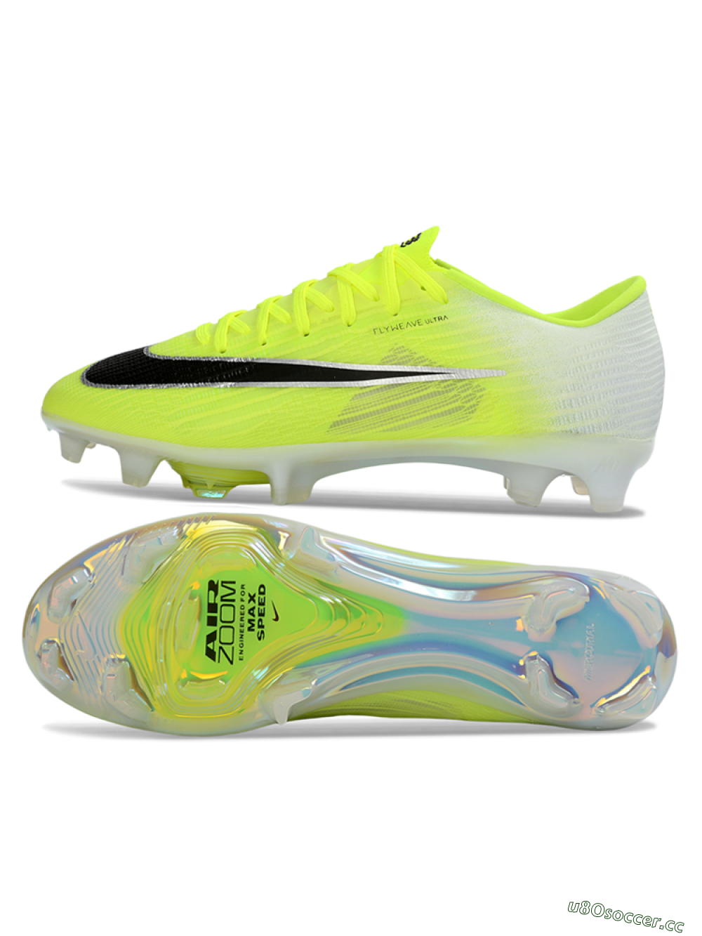 Men's Nike Air Zoom Mercurial Superfly 11 FG Firm Ground Low-Tops Football Boots - Yellow/Electric Lime/Sleek Black 1