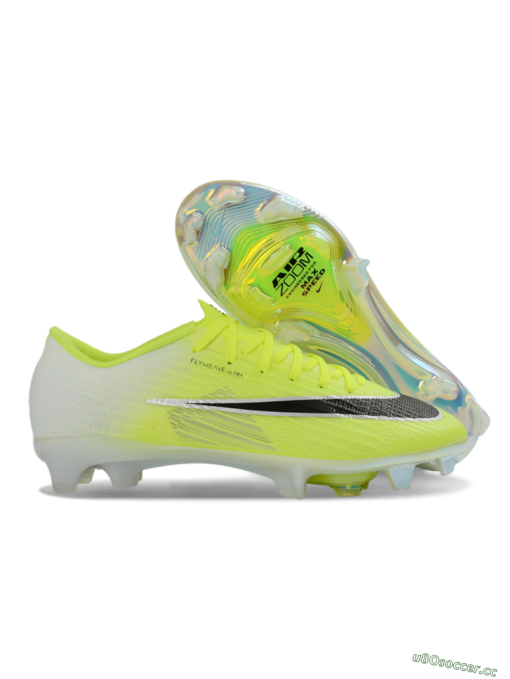 Men's Nike Air Zoom Mercurial Superfly 11 FG Firm Ground Low-Tops Football Boots - Yellow/Electric Lime/Sleek Black 2
