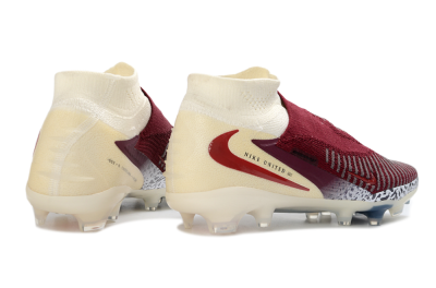 Men's Nike Phantom 6 High Elite AG Artificial Grass High-Tops Football Boots - Red/Crimson Red/Dreamy White