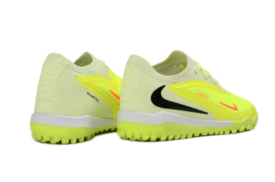 Kids Nike Phantom 6 Elite Low TF Artificial Turf Low-Tops Football Shoes - Yellow/Neon Green/Black