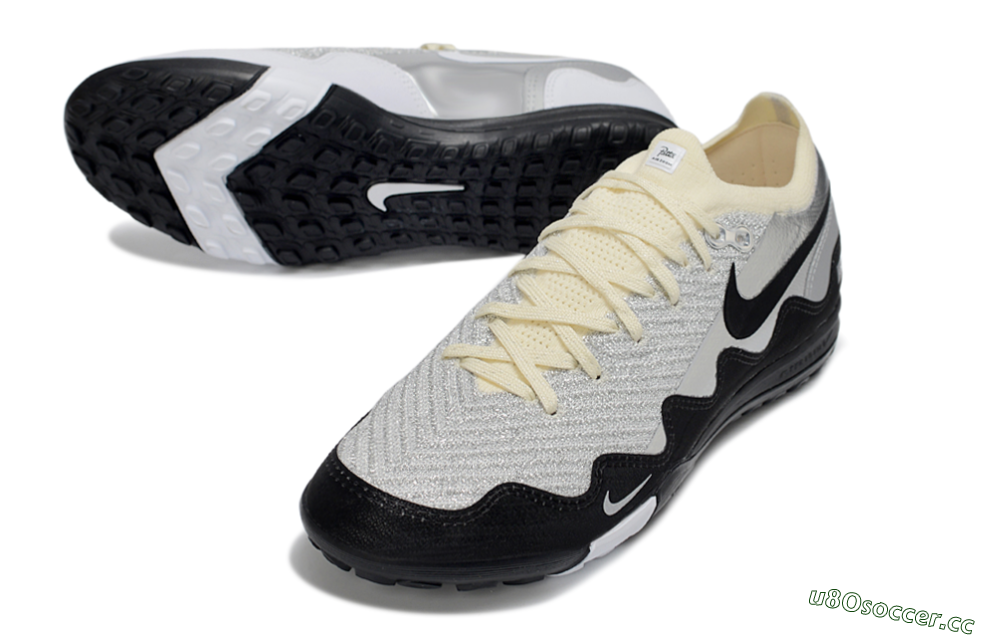 Men's Nike Air Zoom Mercurial Vapor 16 Elite TF Artificial Turf Low-Tops Football Shoes - White/Slate Grey/Soft Cream 3