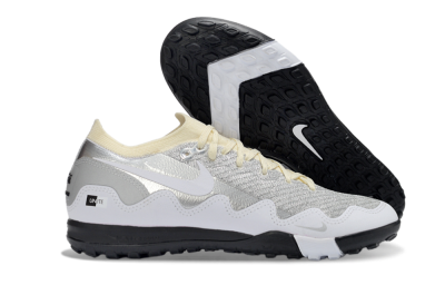 Men's Nike Air Zoom Mercurial Vapor 16 Elite TF Artificial Turf Low-Tops Football Shoes - White/Slate Grey/Soft Cream