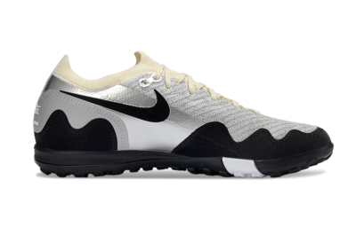 Men's Nike Air Zoom Mercurial Vapor 16 Elite TF Artificial Turf Low-Tops Football Shoes - White/Slate Grey/Soft Cream
