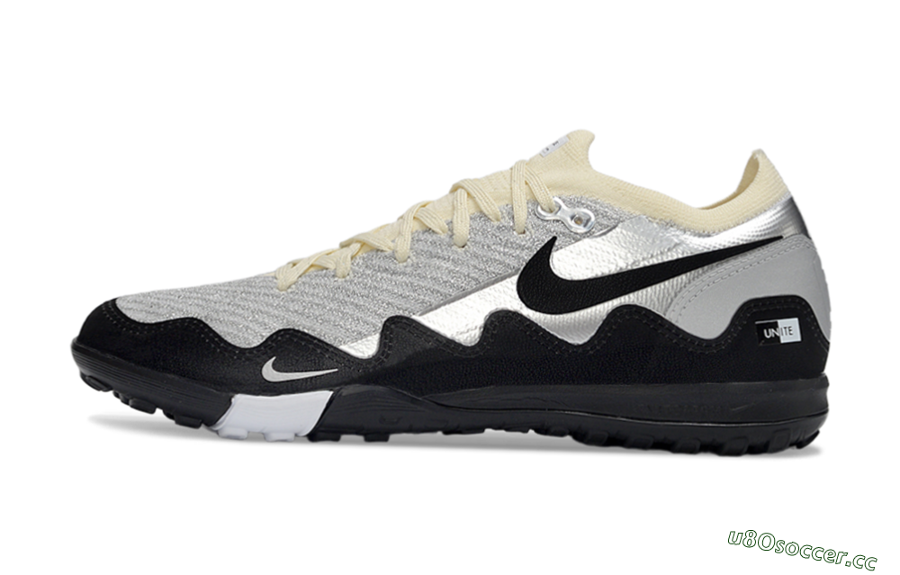 Men's Nike Air Zoom Mercurial Vapor 16 Elite TF Artificial Turf Low-Tops Football Shoes - White/Slate Grey/Soft Cream 0
