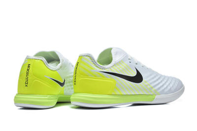 Men's Nike MagistaX Finale 2 IC Indoor & Futsal Low-Tops Football Shoes - White/Lime Green/Black