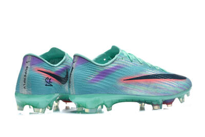 Men's Nike Air Zoom Mercurial Superfly 11 FG Firm Ground Low-Tops Football Boots - Aqua/Mint Green/Coral Pink