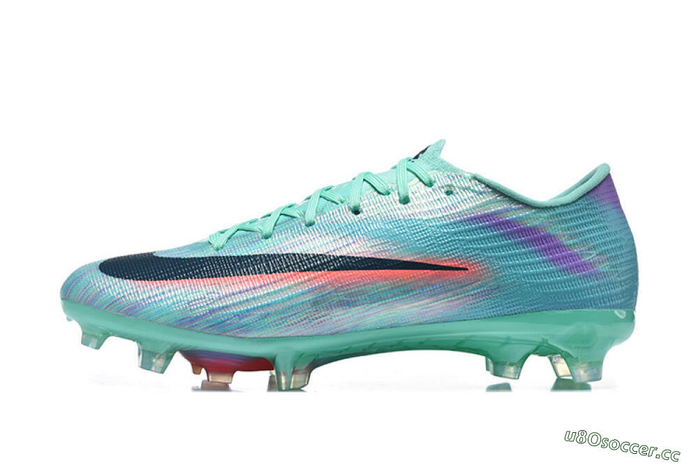 Men's Nike Air Zoom Mercurial Superfly 11 FG Firm Ground Low-Tops Football Boots - Aqua/Mint Green/Coral Pink 0