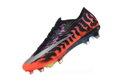 Men's Nike Air Zoom Mercurial Superfly 11 FG Firm Ground Low-Tops Football Boots - Red/Flame Orange/Black