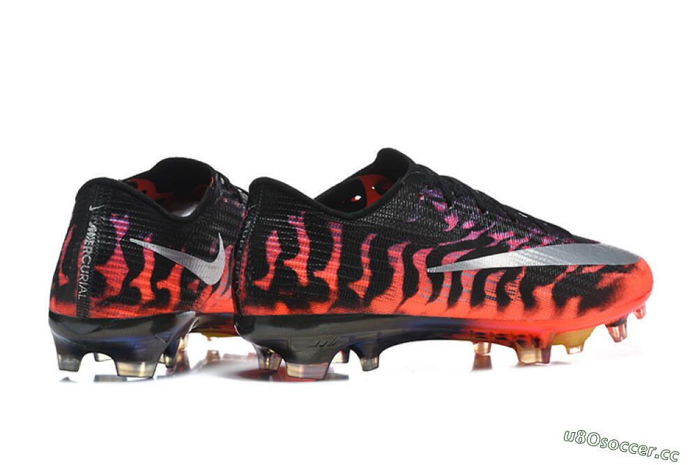 Men's Nike Air Zoom Mercurial Superfly 11 FG Firm Ground Low-Tops Football Boots - Red/Flame Orange/Black 9