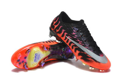 Men's Nike Air Zoom Mercurial Superfly 11 FG Firm Ground Low-Tops Football Boots - Red/Flame Orange/Black
