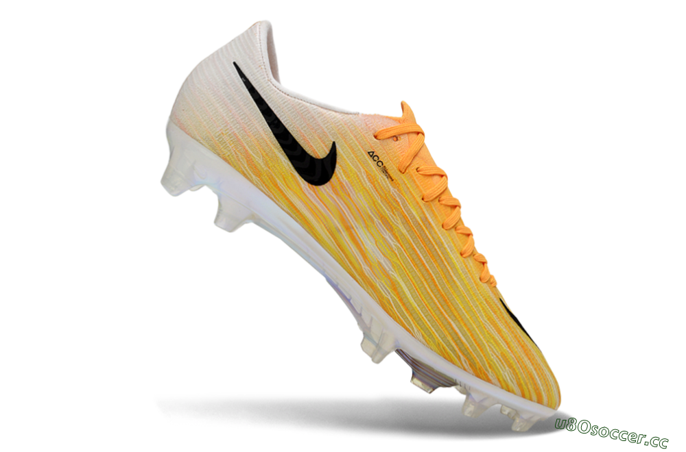 Men's Nike Air Zoom Mercurial Superfly 11 FG Firm Ground Low-Tops Football Boots - Yellow/Bright Sunshine/Jet Black 4