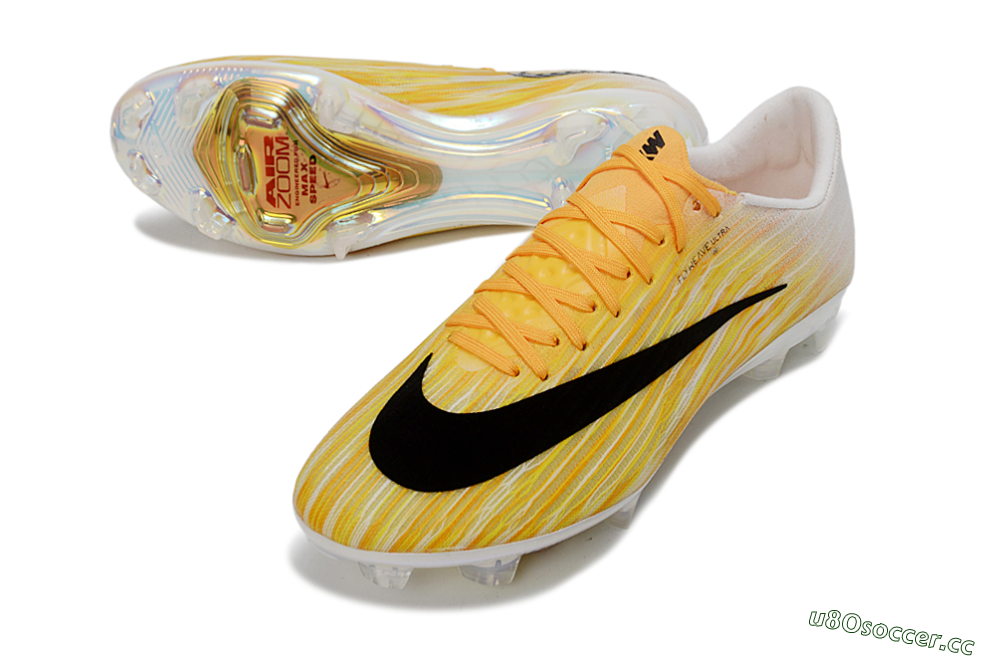 Men's Nike Air Zoom Mercurial Superfly 11 FG Firm Ground Low-Tops Football Boots - Yellow/Bright Sunshine/Jet Black 3
