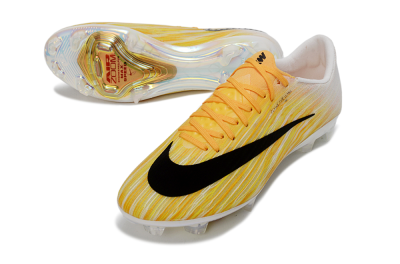 Men's Nike Air Zoom Mercurial Superfly 11 FG Firm Ground Low-Tops Football Boots - Yellow/Bright Sunshine/Jet Black