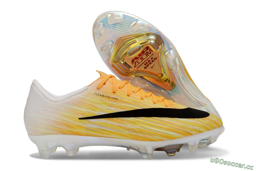 Men's Nike Air Zoom Mercurial Superfly 11 FG Firm Ground Low-Tops Football Boots - Yellow/Bright Sunshine/Jet Black 2