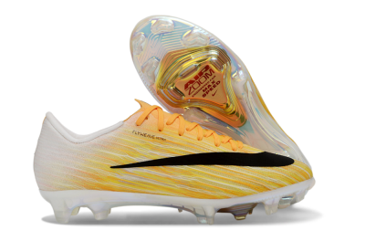 Men's Nike Air Zoom Mercurial Superfly 11 FG Firm Ground Low-Tops Football Boots - Yellow/Bright Sunshine/Jet Black