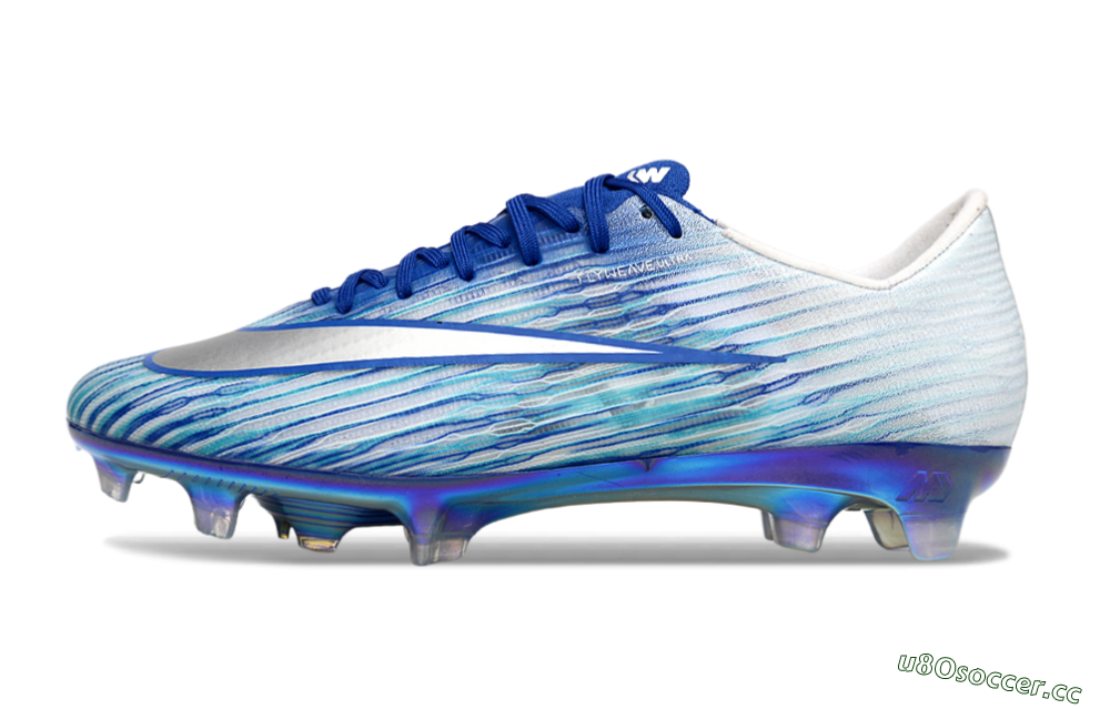 Men's Nike Air Zoom Mercurial Superfly 11 FG Firm Ground Low-Tops Football Boots - Blue/Electric Blue/Iridescent White 0