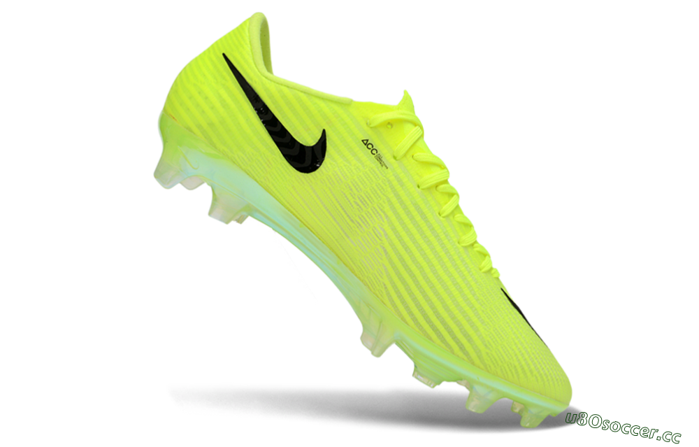 Men's Nike Air Zoom Mercurial Superfly 11 FG Firm Ground Low-Tops Football Boots - Yellow/Vibrant Lime/Electric Green 4