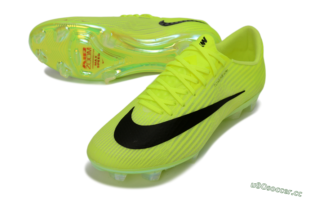 Men's Nike Air Zoom Mercurial Superfly 11 FG Firm Ground Low-Tops Football Boots - Yellow/Vibrant Lime/Electric Green 3
