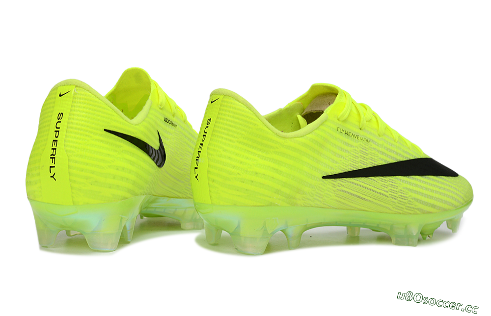 Men's Nike Air Zoom Mercurial Superfly 11 FG Firm Ground Low-Tops Football Boots - Yellow/Vibrant Lime/Electric Green 6