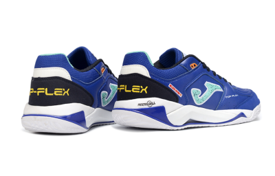 Men's Joma Top Flex IC Indoor & Futsal Low-Tops Football Shoes - Blue/Aquatic Blue/White