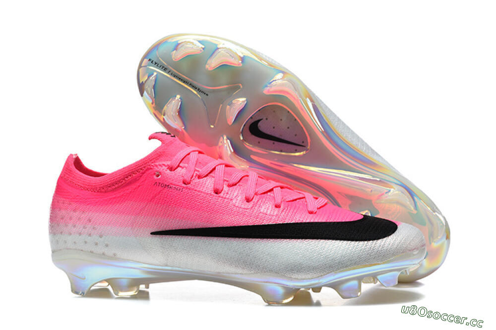 Men's Nike Air Zoom Mercurial Vapor 17 Elite FG Firm Ground Low-Tops Football Boots - Pink/Electric Pink/Black 2