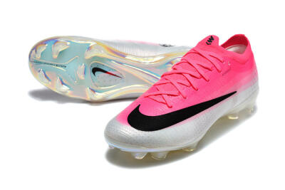 Men's Nike Air Zoom Mercurial Vapor 17 Elite FG Firm Ground Low-Tops Football Boots - Pink/Electric Pink/Black
