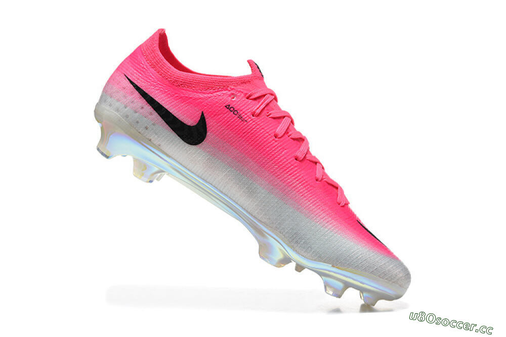 Men's Nike Air Zoom Mercurial Vapor 17 Elite FG Firm Ground Low-Tops Football Boots - Pink/Electric Pink/Black 7