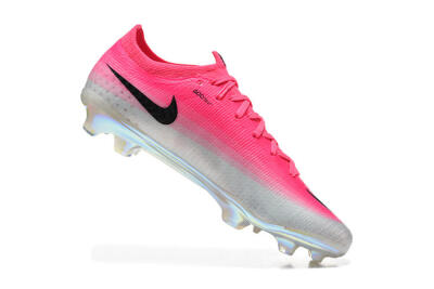 Men's Nike Air Zoom Mercurial Vapor 17 Elite FG Firm Ground Low-Tops Football Boots - Pink/Electric Pink/Black