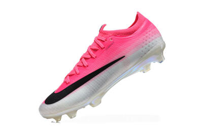 Men's Nike Air Zoom Mercurial Vapor 17 Elite FG Firm Ground Low-Tops Football Boots - Pink/Electric Pink/Black