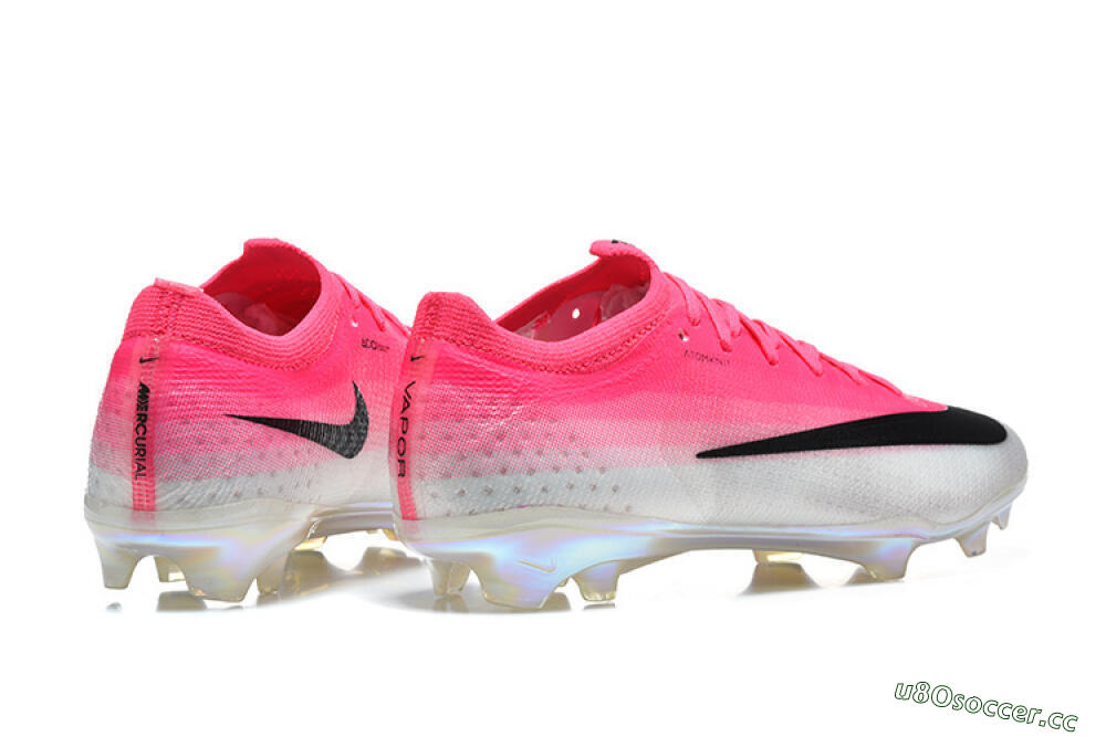 Men's Nike Air Zoom Mercurial Vapor 17 Elite FG Firm Ground Low-Tops Football Boots - Pink/Electric Pink/Black 9