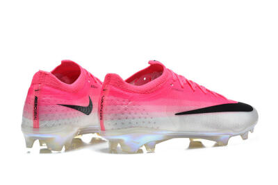 Men's Nike Air Zoom Mercurial Vapor 17 Elite FG Firm Ground Low-Tops Football Boots - Pink/Electric Pink/Black