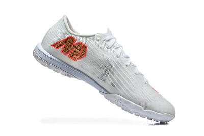 Men's Nike Air Zoom Mercurial Superfly 11 TF Artificial Turf Low-Tops Football Shoes - White/Crimson Blaze/Soft Silver