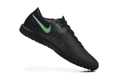 Men's Nike Air Zoom Mercurial Superfly 11 TF Artificial Turf Low-Tops Football Shoes - Black/Neon Green/Phantom Black
