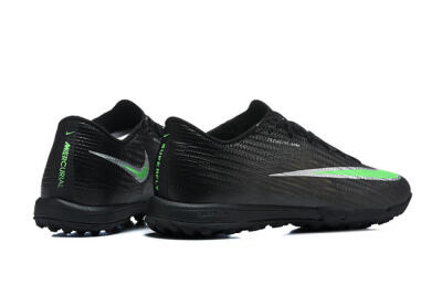 Men's Nike Air Zoom Mercurial Superfly 11 TF Artificial Turf Low-Tops Football Shoes - Black/Neon Green/Phantom Black